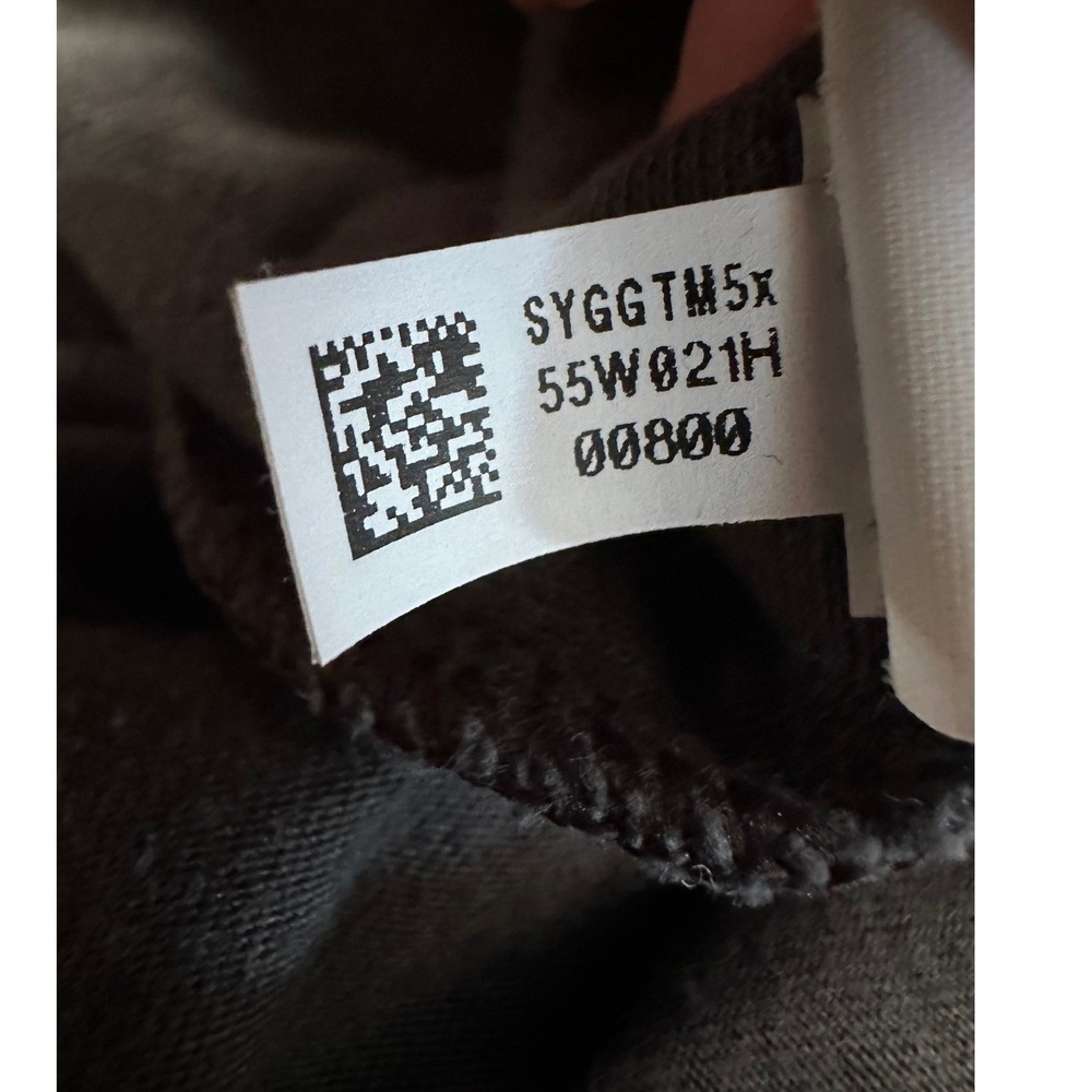 Aerie Charcoal Grey Cargo Jogger Sweatpants XL Drawstring Elastic Waist Lounge - Picture 9 of 10